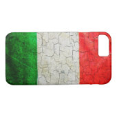 Coques Case-Mate iPhone Drapeau italien fissuré (Dos (Horizontal))