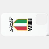 Coques Case-Mate iPhone Drapeau italien Forza Azzurri (Retour (horizontal))