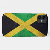 Coques Case-Mate iPhone Drapeau jamaïcain (Dos (Horizontal))