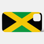 Coques Case-Mate iPhone Drapeau jamaïcain (Verso (horizontal))