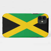 Coques Case-Mate iPhone Drapeau jamaïcain (Dos (Horizontal))