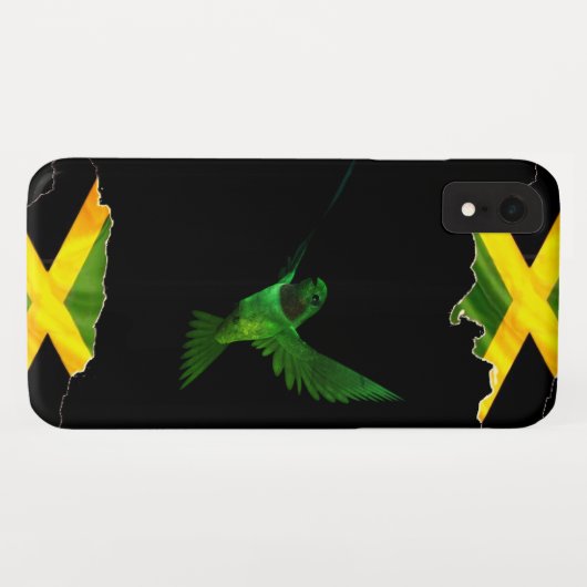 Coques Case-Mate iPhone Drapeau jamaïcain 04 (Dos (Horizontal))