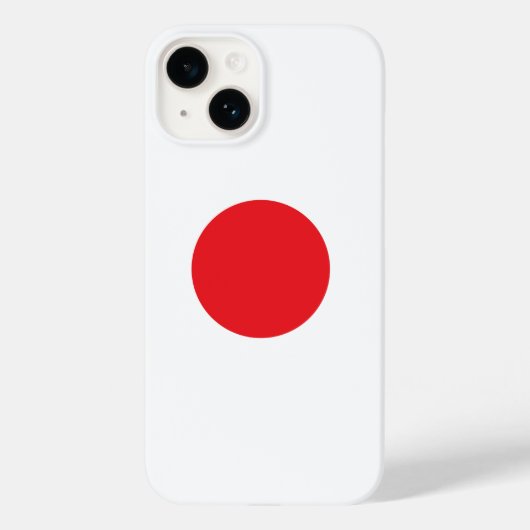 Coques Case-Mate iPhone Drapeau japonais (Verso)