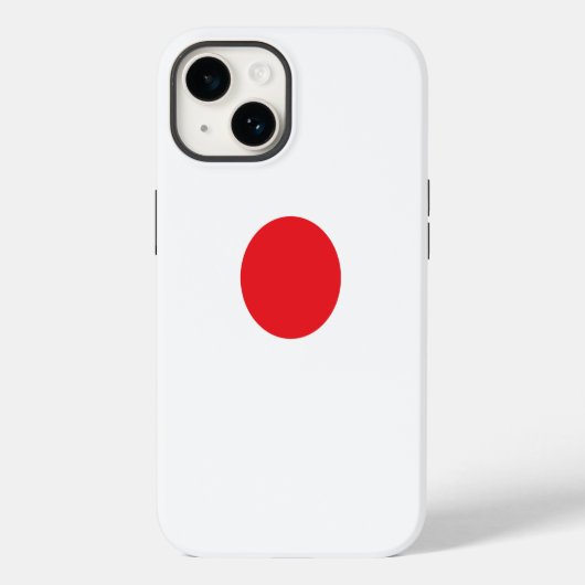 Coques Case-Mate iPhone Drapeau japonais (Verso)