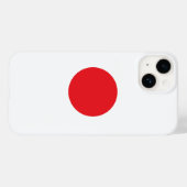 Coques Case-Mate iPhone Drapeau japonais (Verso (horizontal))