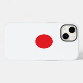 Coques Case-Mate iPhone Drapeau japonais (Verso (horizontal))