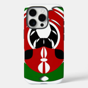iPhone 16 Pro Case Drapeau kényan