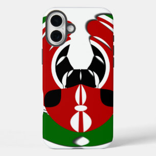 iPhone 16 Plus Case Drapeau kényan