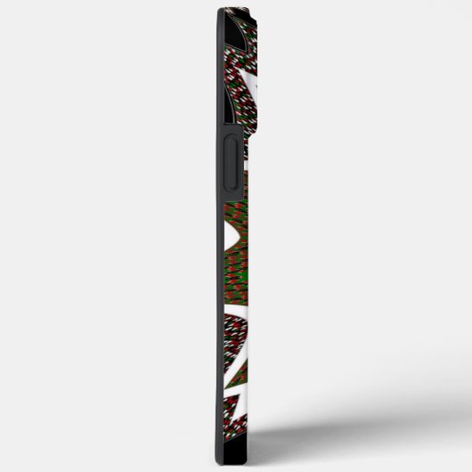 Coques Case-Mate iPhone Drapeau kényan couleurs Art Imprimer/graphique (Verso / Droite)