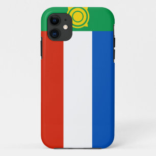 Coque iPhone 11 drapeau khakasiya région de la république de russi