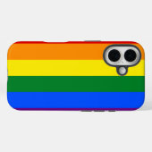 Coques Case-Mate iPhone Drapeau LGBT (Verso (horizontal))