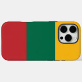 Coques Case-Mate iPhone Drapeau Lituanie (Verso (horizontal))
