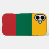 Coques Case-Mate iPhone Drapeau Lituanie (Verso (horizontal))