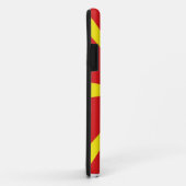 Coques Case-Mate iPhone Drapeau Macédoine (Dos/Droite)