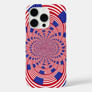 iPhone 16 Pro Case Drapeau magnifique et incroyable des États-Unis