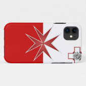 Coques Case-Mate iPhone Drapeau maltais (Dos (Horizontal))