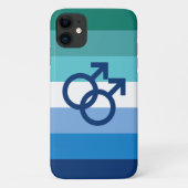 Coques Case-Mate iPhone Drapeau MLM Gay Male Pride (Dos)
