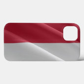 Coques Case-Mate iPhone Drapeau monégasque - (Verso (horizontal))