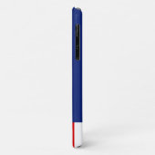 Coques Case-Mate iPhone Drapeau Nautique Américain Couleurs Patriot (Dos/Gauche)