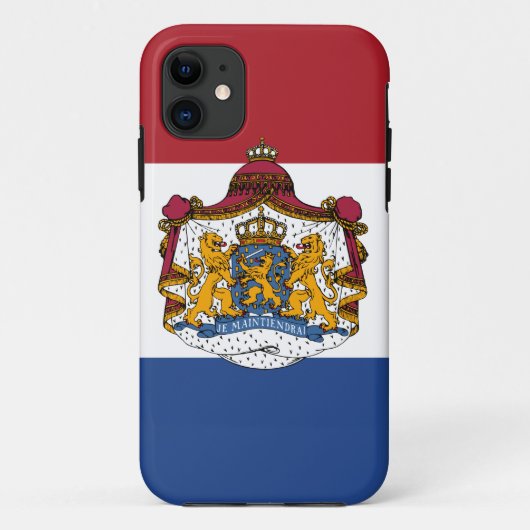 Coques Case-Mate iPhone Drapeau néerlandais (Dos)