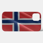 Coques Case-Mate iPhone Drapeau norvégien - (Verso (horizontal))