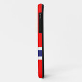 Coques Case-Mate iPhone Drapeau norvégien (Dos/Gauche)