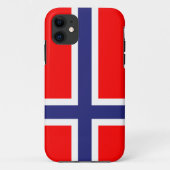 Coques Case-Mate iPhone Drapeau norvégien (Dos)