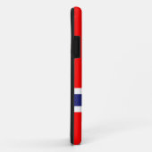 Coques Case-Mate iPhone Drapeau norvégien (Dos/Droite)