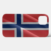 Coques Case-Mate iPhone Drapeau norvégien - (Verso (horizontal))