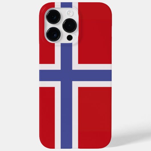 Coques Case-Mate iPhone Drapeau norvégien (Verso)