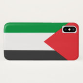 Coques Case-Mate iPhone drapeau palestinien (Dos (Horizontal))
