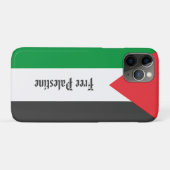 Coques Case-Mate iPhone Drapeau palestinien Libérez la Palestine customisé (Dos (Horizontal))