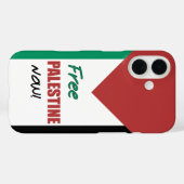 Coques Case-Mate iPhone Drapeau palestinien libre (Verso (horizontal))