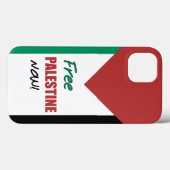 Coques Case-Mate iPhone Drapeau palestinien libre (Verso (horizontal))