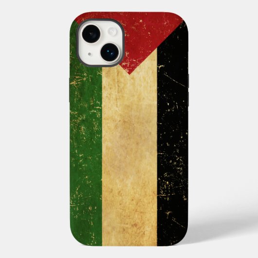 Coques Case-Mate iPhone Drapeau palestinien Vintage (Verso)