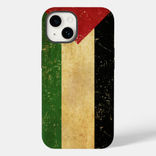 Coque Pour iPhone 14 Drapeau palestinien Vintage