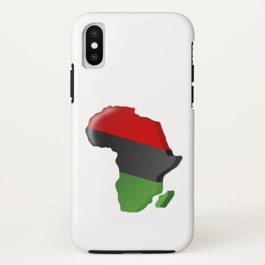 Coques Case-Mate iPhone drapeau panafricain-| Zazzle_Growshop. (Dos)