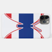 Coques Case-Mate iPhone Drapeau papillon thaïlandais (Dos (Horizontal))