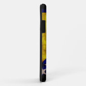 Coques Case-Mate iPhone Drapeau patiné de la Bosnie (Dos/Droite)