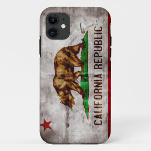 Coques Pour iPhone Drapeau patiné de la Californie