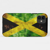 Coques Case-Mate iPhone Drapeau patiné de la Jamaïque (Dos (Horizontal))