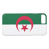 Coques Case-Mate iPhone Drapeau patriotique algérien (Dos (Horizontal))