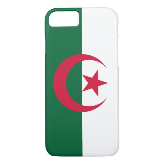 Coques Case-Mate iPhone Drapeau patriotique algérien (Dos)