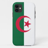 Coques Case-Mate iPhone Drapeau patriotique algérien (Dos)