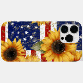 COQUES Case-Mate iPhone DRAPEAU PATRIOTIQUE AMÉRICAIN ET ÉPAULES (Verso (horizontal))