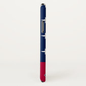 Coques Case-Mate iPhone drapeau patriotique américain fier rouge américain (Dos/Droite)