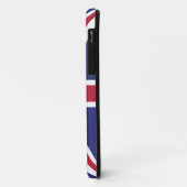 Coques Case-Mate iPhone Drapeau patriotique du Royaume-Uni (Dos/Gauche)