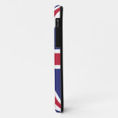 Coques Case-Mate iPhone Drapeau patriotique du Royaume-Uni (Dos/Gauche)