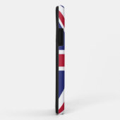Coques Case-Mate iPhone Drapeau patriotique du Royaume-Uni (Dos/Droite)