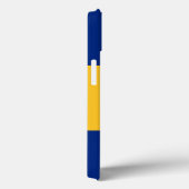 Coques Case-Mate iPhone Drapeau personnalisé de la Barbade Trident de Nept (Verso / Droite)